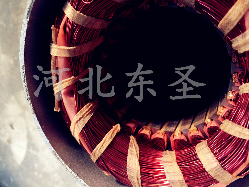 純銅線###電機內部銅線特寫