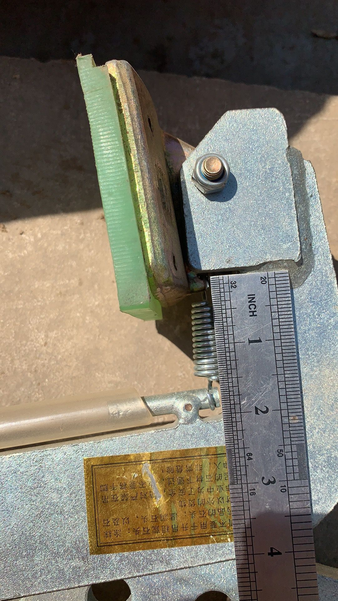 石材用吊夾具夾臂長度圖片細節尺寸--河北東圣吊索具制造有限公司--石材夾具|小型攪拌機|液壓堆高車|手動叉車